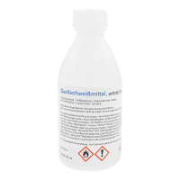 Quellschweißmittel PE- Flasche 250 ml zum Verschweißen von PVC Folien wie Teichfolien, Dachdichtungen, und Wurzelschutzbahnen verwendet.