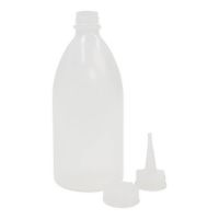 PE-Spritzflasche 500 ml für die Verarbeitung von Quellschweißmittel oder PVC-Flüssigfolie 