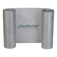 Root Barrier 325 (Breite: 1,0 m) ist eine grau farbige Wurzelsperre