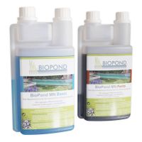 Bio Pond MN Basic und Biopond MN Ferro Spurenelementkonzentrat für Wasserpflanzen im Schwimmteich 