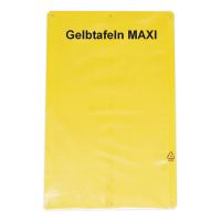 Gelbtafeln Maxi für die Überwachung und Reduzierung von Trauermücken, Blattläusen und Weiße Fliegen