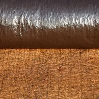 Mulchmatte (Kokos + biologisch abbaubaren PLA-Folie) gegen Erosion und unerwünschtem Flächenbewuchs