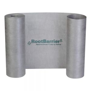 Root Barrier 325 graufarbige Wurzelsperre Maße: 100 cm x 50 m & 150 cm x 50 m