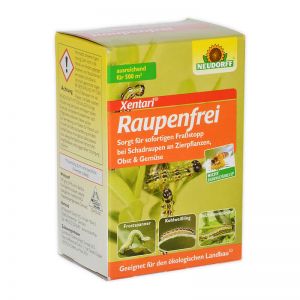 Xentari® Raupenfrei 25 g - biologisches Insektizid gegen Schmetterlingsraupen