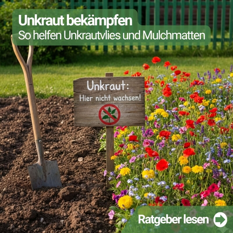 Unkrautvlies und Mulchmatten